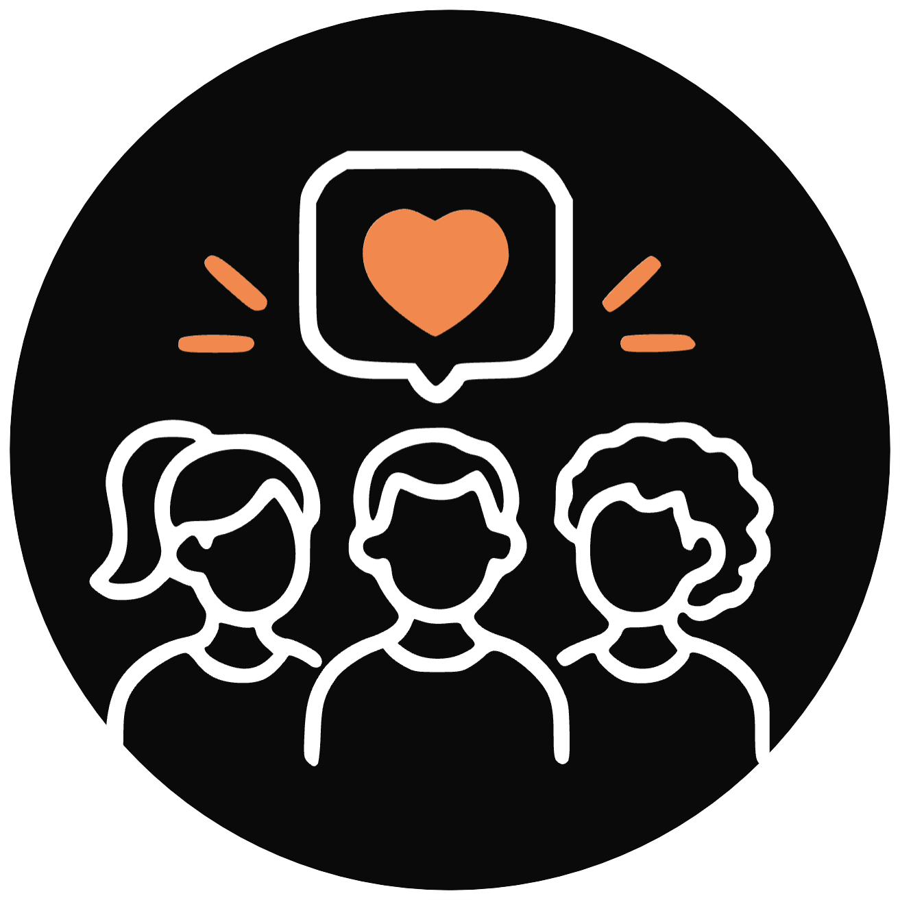 Community audience illustration